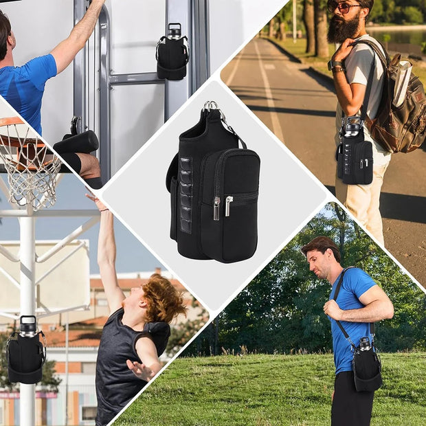 Magnetic Water Bottle Sling Bag with Phone Pocket – UK