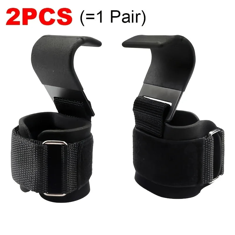 Weight Lifting Gloves with Wrist Support & Hook Grip – UK Gym Gloves