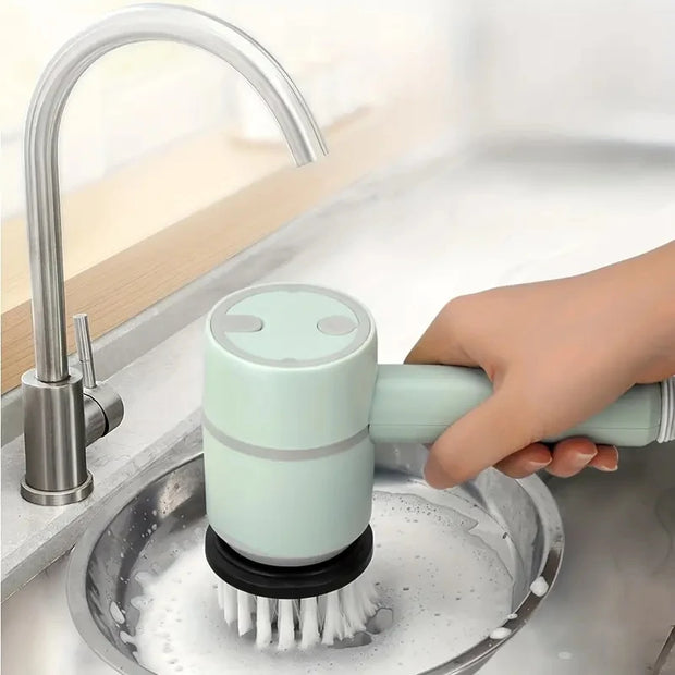 3-in-1 Electric Cleaning Brush – Rechargeable & Cordless