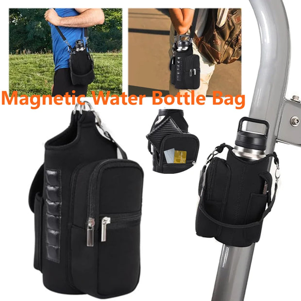Magnetic Water Bottle Sling Bag with Phone Pocket – UK