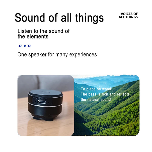 Bone Conduction Speaker UK – Open-Ear, Hi-Fi, Sucker Mount