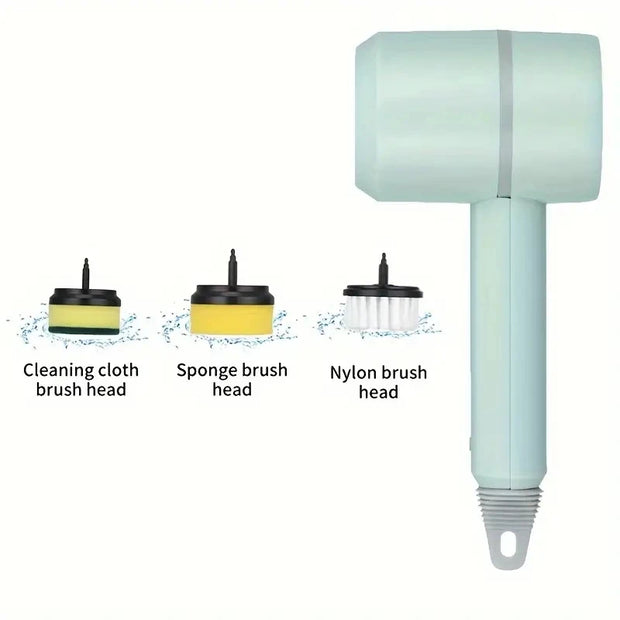3-in-1 Electric Cleaning Brush – Rechargeable & Cordless