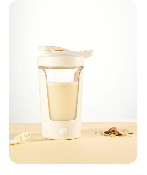 Electric Protein Shaker Bottle UK – USB-C Self-Stirring Mug