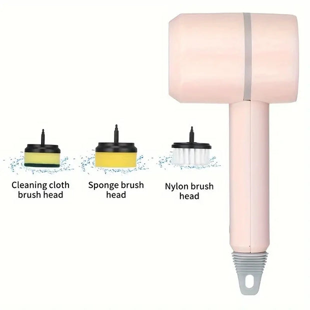 3-in-1 Electric Cleaning Brush – Rechargeable & Cordless