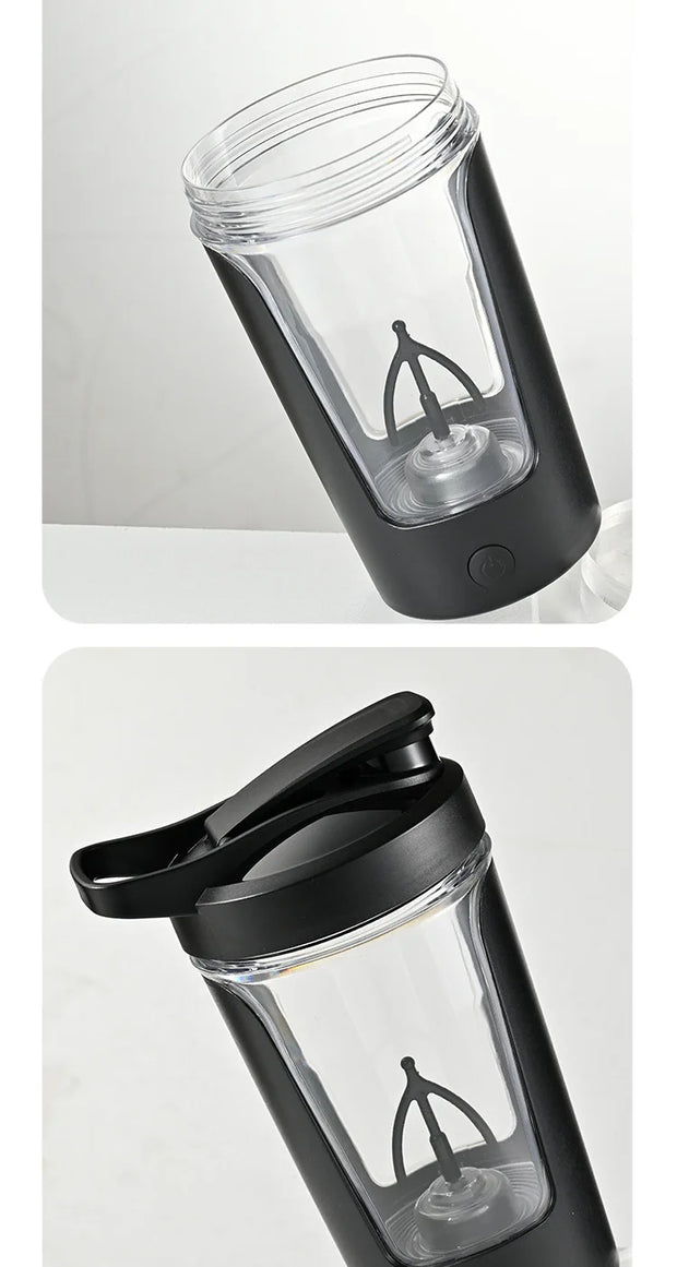 Electric Protein Shaker Bottle UK – USB-C Self-Stirring Mug