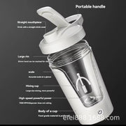 Electric Protein Shaker Bottle UK – USB-C Self-Stirring Mug