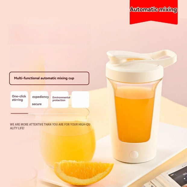 Electric Protein Shaker Bottle UK – USB-C Self-Stirring Mug