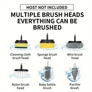 3-in-1 Electric Cleaning Brush – Rechargeable & Cordless