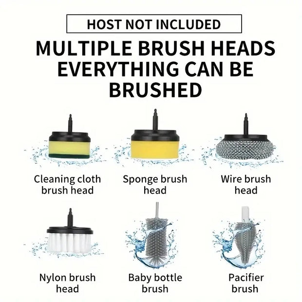 3-in-1 Electric Cleaning Brush – Rechargeable & Cordless