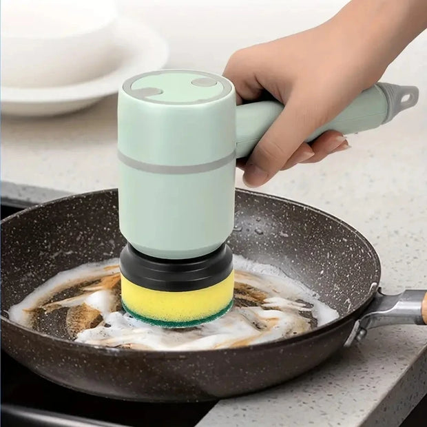 3-in-1 Electric Cleaning Brush – Rechargeable & Cordless