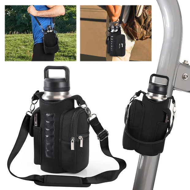 Magnetic Water Bottle Sling Bag with Phone Pocket – UK