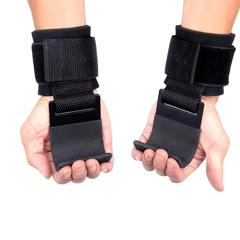 Weight Lifting Gloves with Wrist Support & Hook Grip – UK Gym Gloves